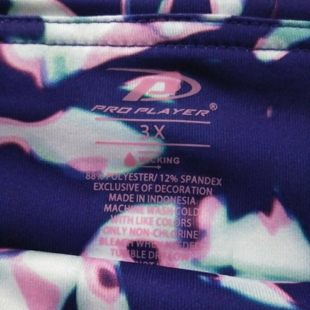 2 Nwt Proplayer Athletic Capri sz 3X